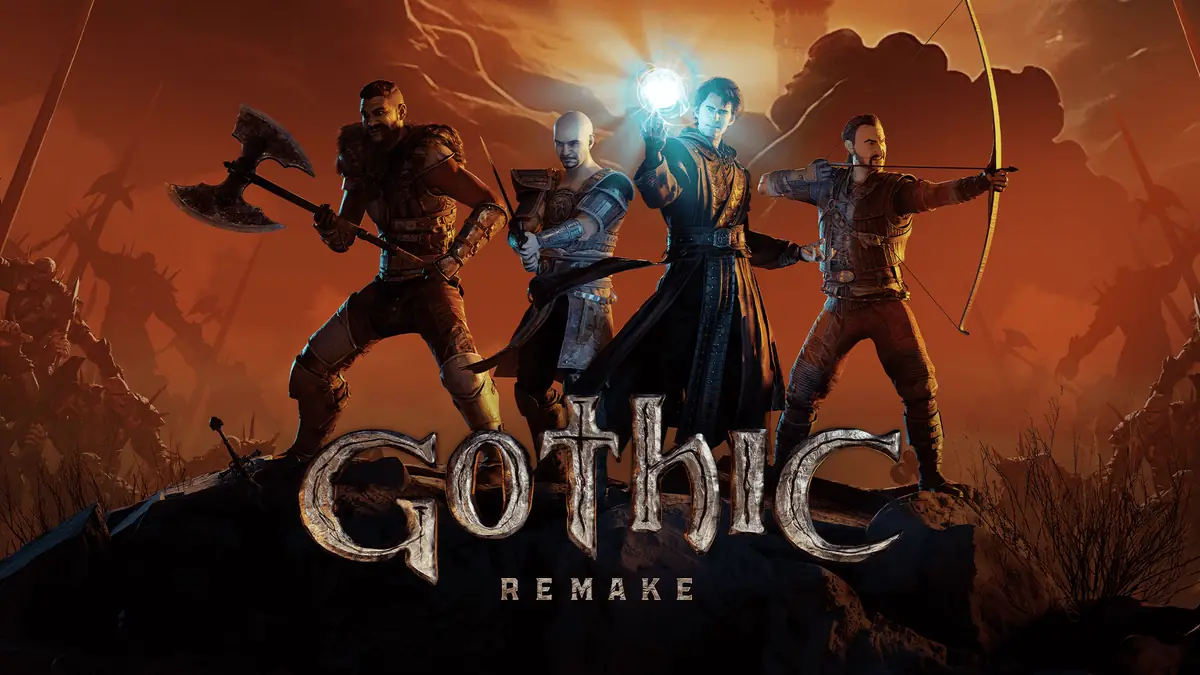 Official Gothic 1 Remake key art used as the Gothic1Remake guide hub hero image
